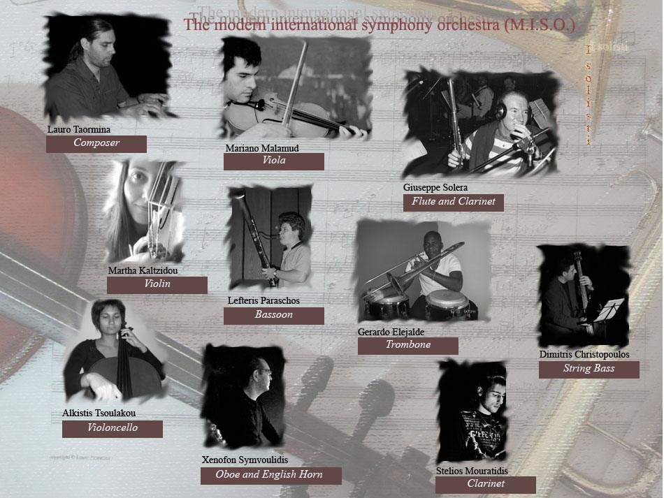 The modern international symphony orchestra